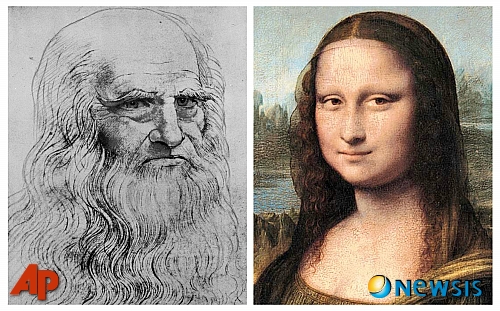 다빈치의 '모나리자' 누드화?···佛 발견 누드 스케치, 다빈치 작품 확인