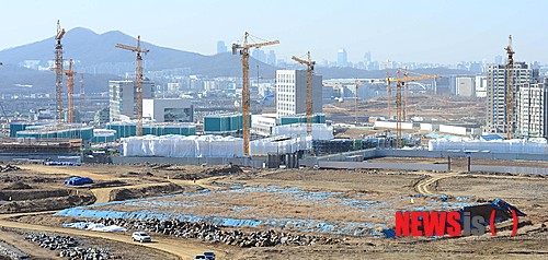 【서울=뉴시스】경기 성남시 수정구 위례신도시 개발지역.(뉴시스DB)
