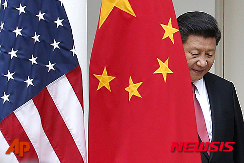 [워싱턴=AP/뉴시스]2015년 9월 25일 미국 백악관을 방문한 시진핑 중국 국가주석. 2015.9.25.