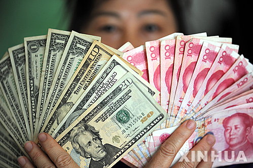 [올댓차이나] "중국인민은행, 1달러=7위안 돌파 절대 저지 방침"