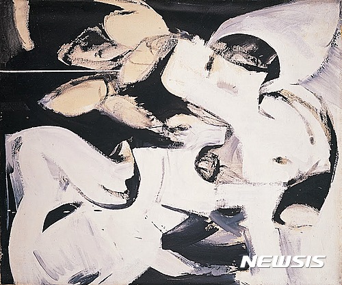 【서울=뉴시스】최욱경,Reject,1974, Acrylic on canvas,93.5 x 79 cm,이미지제공: 국제갤러리