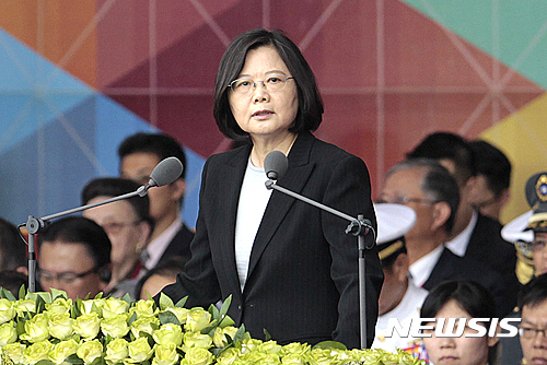 차이 대만총통, 중국 압박 대응 외교안보 라인 재편