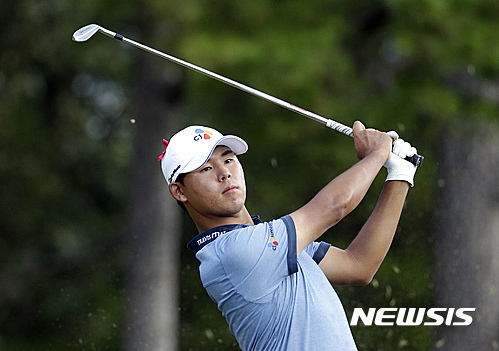 【서울=뉴시스】미국프로골프(PGA) 투어에서 한국인 5번째이자 최연소 우승을 달성한 김시우. 2016.12.10. (뉴시스DB)