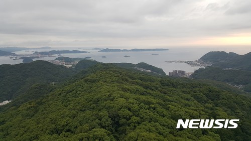 【서울=뉴시스】 나가사키 아리랑고개, 미츠비시 조선소로 향하는 언덕이다.