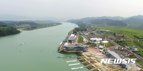 【충주=뉴시스】충주 탄금호 국제조정경기장. (사진=충주시 제공) photo@newsis.com