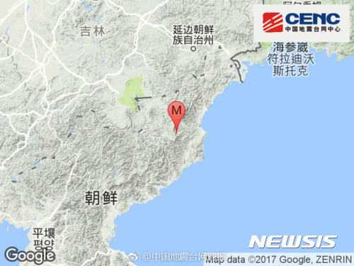 NHK "한국 군 당국, 北 인공 지진 가능성 낮은 것으로 추정" 
