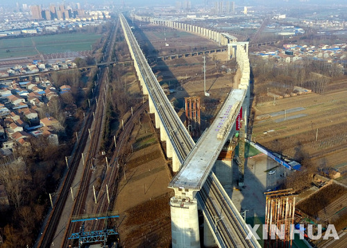 [올댓차이나] 중국, 양쯔강 삼각주 철도건설에 올해 13.6조 투입