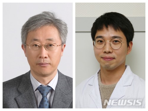 【대전=뉴시스】 사진 왼쪽부터 KAIST 전기및전자공학부 박현욱 교수, 권기남 박사과정 학생.