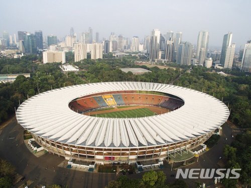 GBK 스타디움, 자카르타·팔렘방 아시안게임