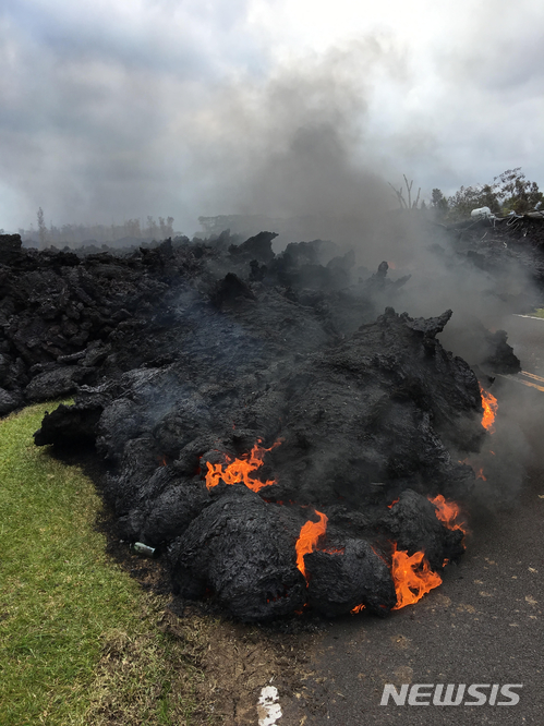 하와이 화산 폭발 피해 복구 위해 '알로하 기금' 조성 