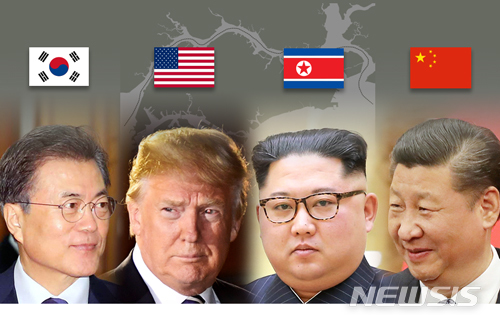 남북미중 '동시다발' 정상외교전…비핵화 협상 재개 계기될까