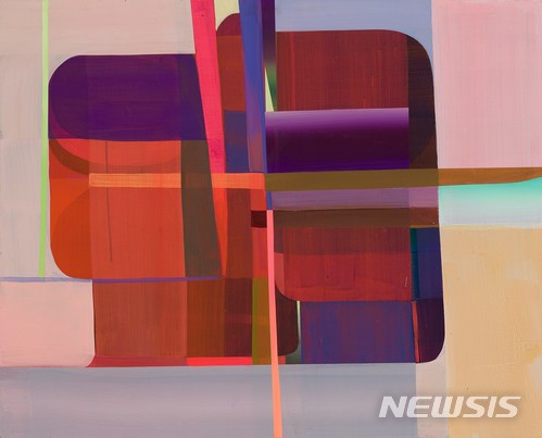 【서울=뉴시스】 Transpose 5, 2018, Acrylic on canvas, 80 x 100 cm