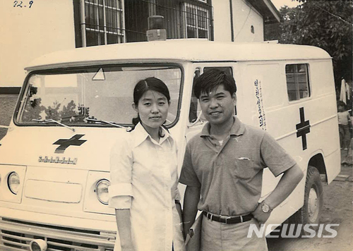 【수원=뉴시스】이재정 경기도교육감 당선인의 신학생 시절 사진. (사진=이재정 후보 캠프 제공) photo@newsis.com