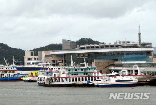【목포=뉴시스】 목포연안여객선터미널.