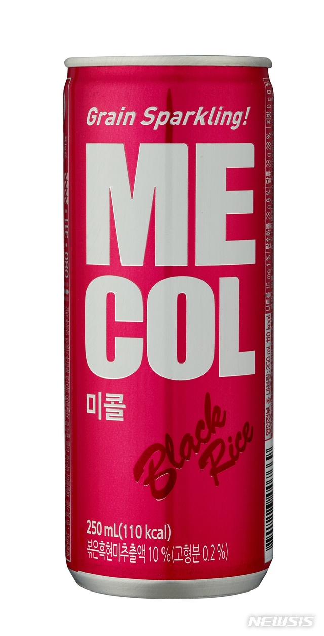 일화, 국내 최초 흑현미 탄산음료 '미콜(MECOL)' 출시