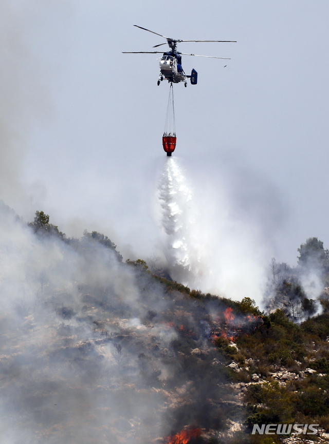 사상최악 폭염 스페인·포르투갈서 산불 확산 