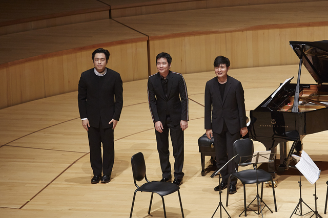 [리뷰]임동혁·김선욱·선우예권, 이 셋이 한 피아노를 쳤다