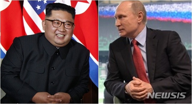 김정은, 푸틴에 답전 "친선관계 건설적 발전" 강조