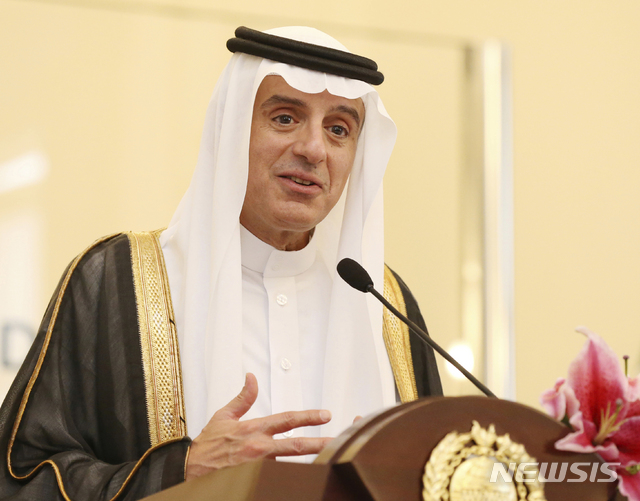 사우디 외무장관 "왕세자는 카슈끄지 살해와 전적으로 무관"