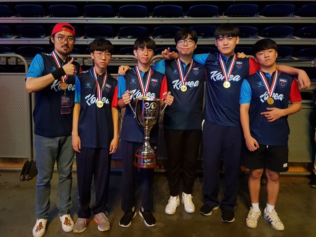 한국, e스포츠 월드챔피언십 8번째 종합 우승