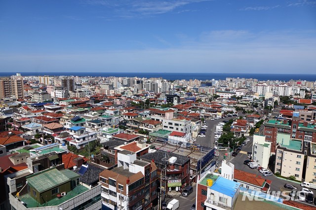 【제주=뉴시스】제주시 전경.