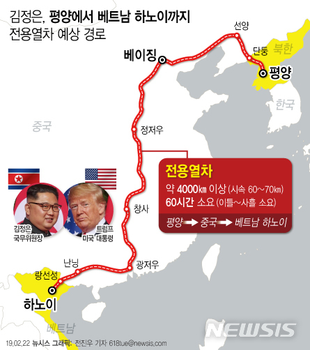김정은, 비행기 놔두고 왜 열차?…'이벤트' '안전' 다목적 포석