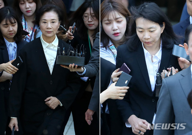 '명품 밀수혐의' 한진 모녀에 징역 1년·1년 4개월 구형
