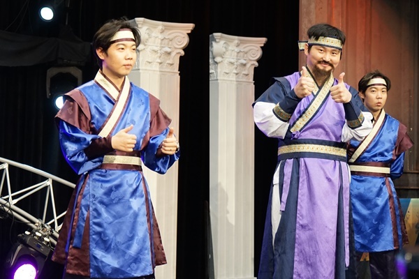 황현희(왼쪽), 김대범