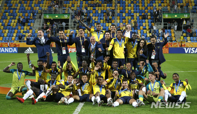 U20 월드컵 에콰도르, 연장 끝에 이탈리아 누르고 3위 