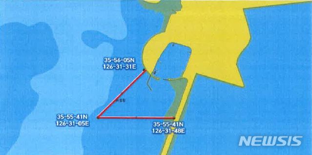 신규 지정된 군산 비응항 주변 해상 연중 수상레저할동 금지구역