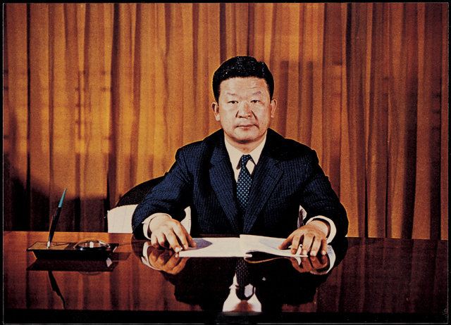 [서울=뉴시스] 1970년 1월 취임 당시의 구자경 LG 명예회장. 사진 LG