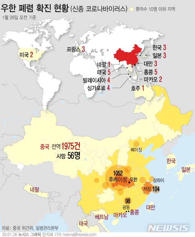 제주도, 중국 '우한 폐렴' 원천봉쇄한다···감시대응 강화 