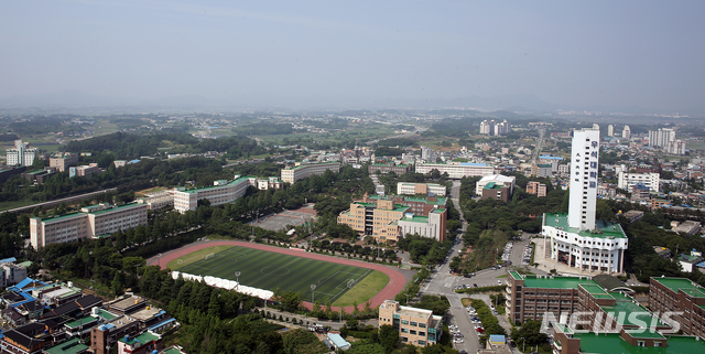 [완주=뉴시스]윤난슬 기자 = 우석대학교 전주캠퍼스.(뉴시스 DB)