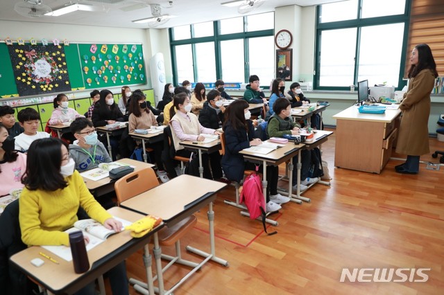 [군산=뉴시스] 전북 군산진포초등학교.