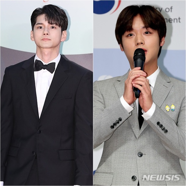 [서울=뉴시스](왼쪽부터) 옹성우, 박지훈. (사진=뉴시스DB) 2020.08.11 photo@newsis.com