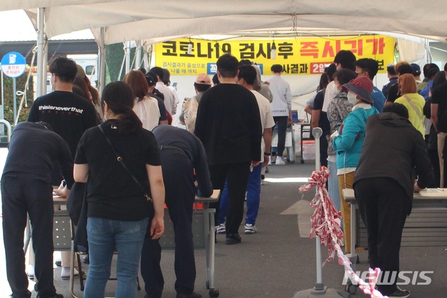 충북, 감염경로 불명 확진자 무더기 발생…방역 '비상'(종합)