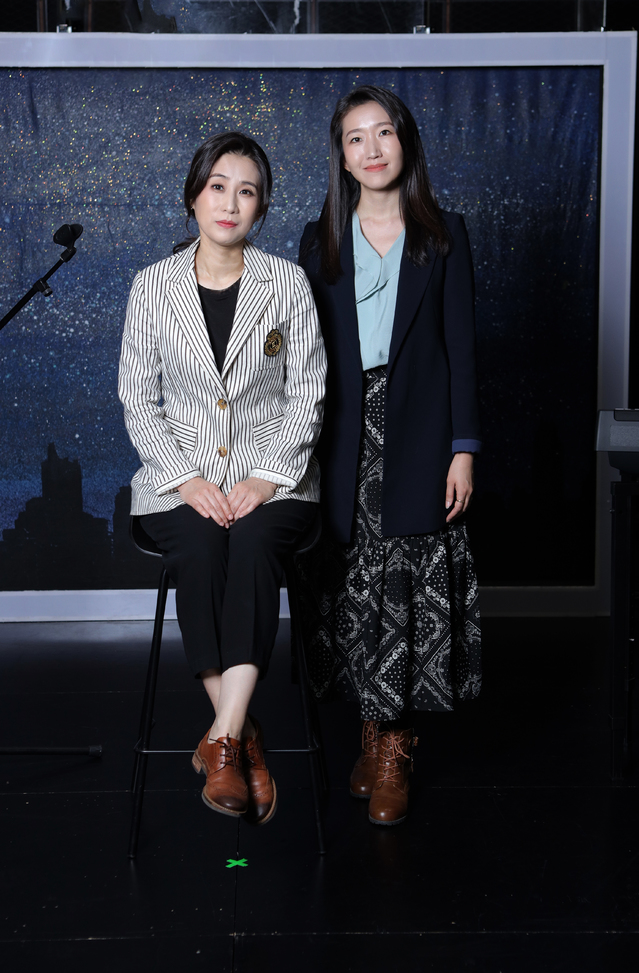 [서울=뉴시스] 박정아 작곡가·한지안 작가. 2021.06.09. (사진 = CJ문화재단 제공) photo@newsis.com