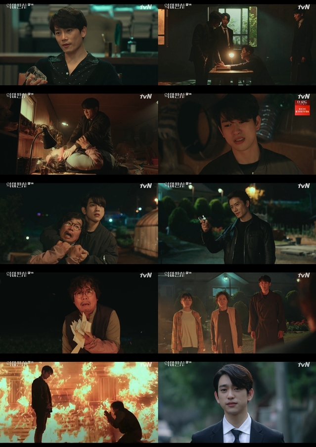 [서울=뉴시스]지난달 31일 방송된 tvN 주말극 '악마판사' (사진 = tvN) 2021.8.1. photo@newsis.com