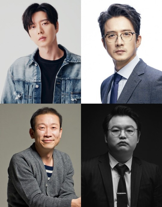 [서울=뉴시스] 배우 박해진, 정준호, 정석용, 고규필 2021.09.27(사진=마운틴무브먼트, 라이언하트, 스타빌리지엔터테인먼트 제공) photo@newsis.com*재판매 및 DB 금지 *재판매 및 DB 금지