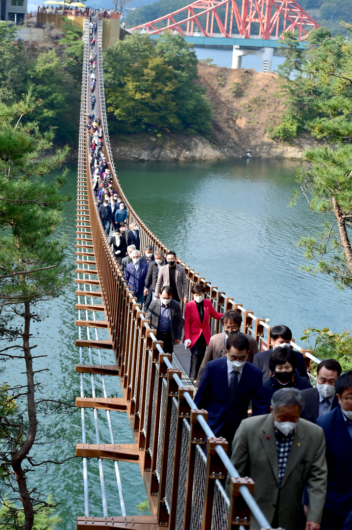 제천 옥순봉 출렁다리 개통식 *재판매 및 DB 금지