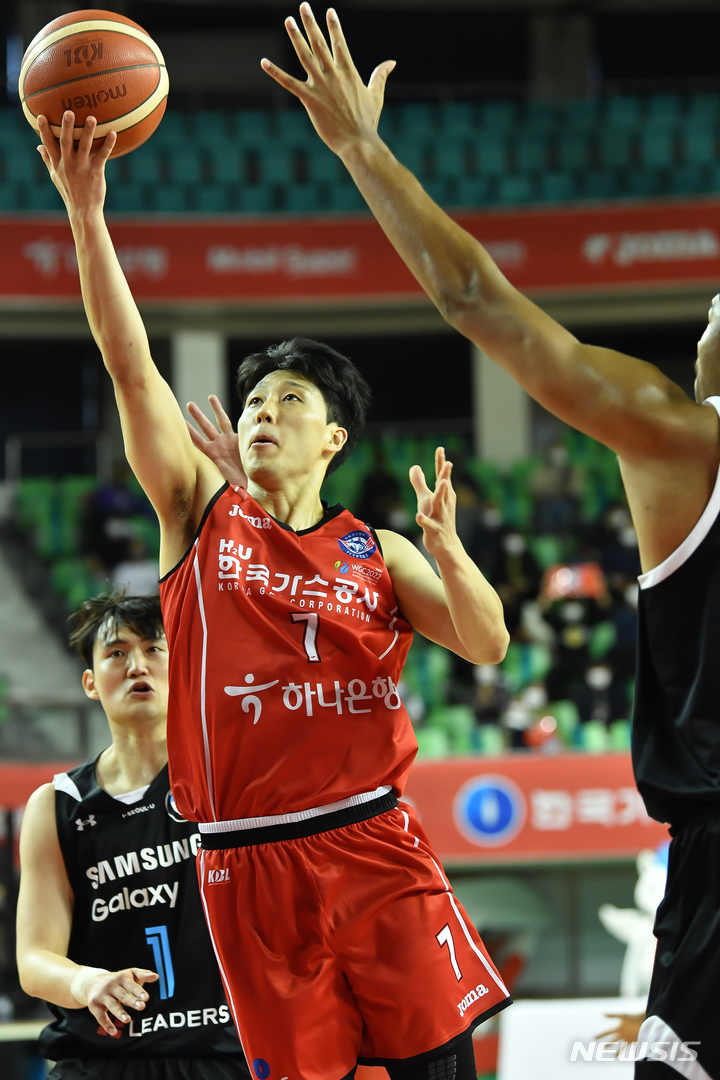 [서울=뉴시스]프로농구 가스공사 조상열 (사진 = KBL 제공)