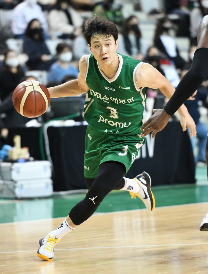 프로농구 원주 DB의 허웅. (사진 = KBL 제공) *재판매 및 DB 금지