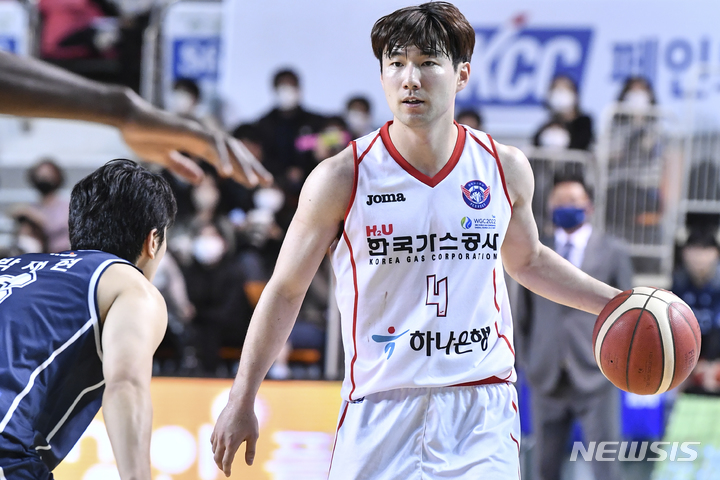 [서울=뉴시스]프로농구 가스공사 김낙현 (사진 = KBL 제공)