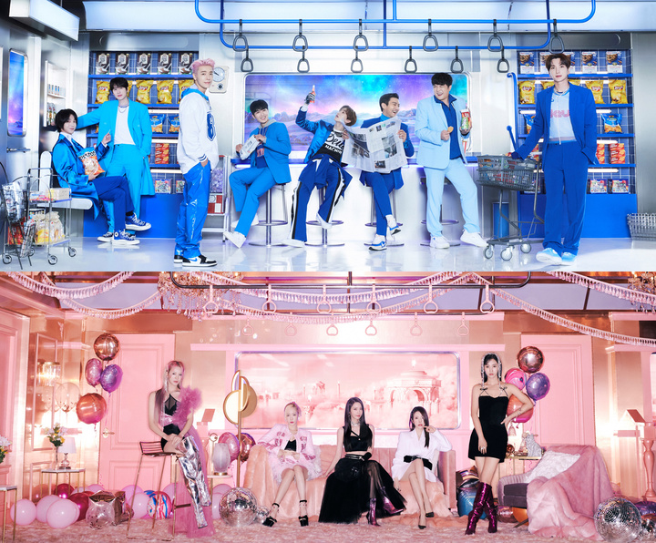 [서울=뉴시스] 슈퍼주니어·소녀시대-Oh!GG'도 탑승했다...'SMCU EXPRESS' 2021.12.16 (사진=SM엔터테인먼트 제공) photo@newsis.com*재판매 및 DB 금지 *재판매 및 DB 금지