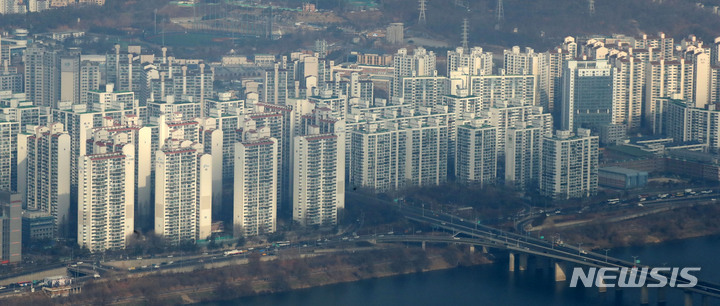 서울시내 아파트 단지. 뉴시스 자료사진.