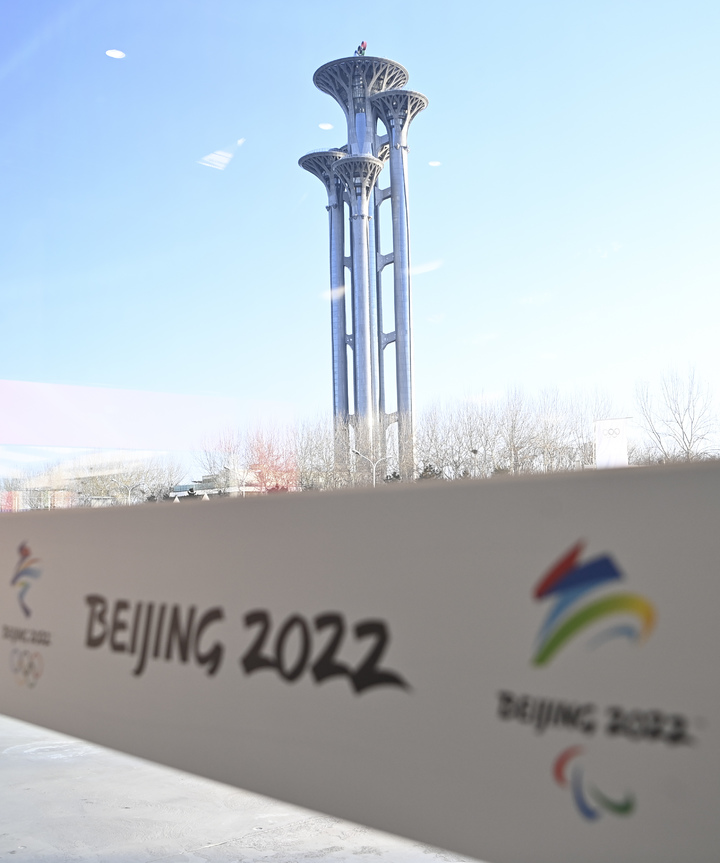 [베이징=신화/뉴시스] 지난 10일 2022 베이징 동계올림픽·패럴림픽 중앙 미디어 센터의 모습이다. 2022.01.26. *재판매 및 DB 금지