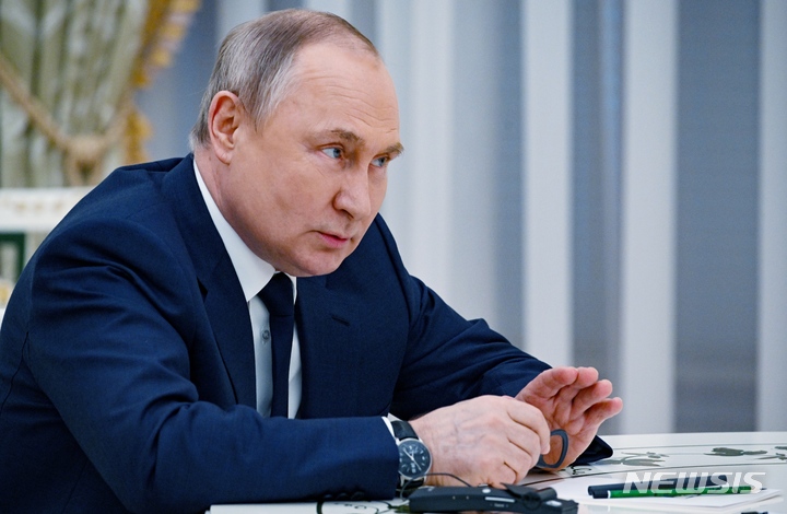 [모스크바=AP/뉴시스] 블라디미르 푸틴 러시아 대통령. 2022.04.27.