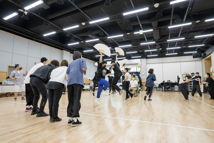 [서울=뉴시스]국립창극단 '귀토' 연습 사진. (사진=국립창극단 제공) 2022.08.12. photo@newsis.com *재판매 및 DB 금지