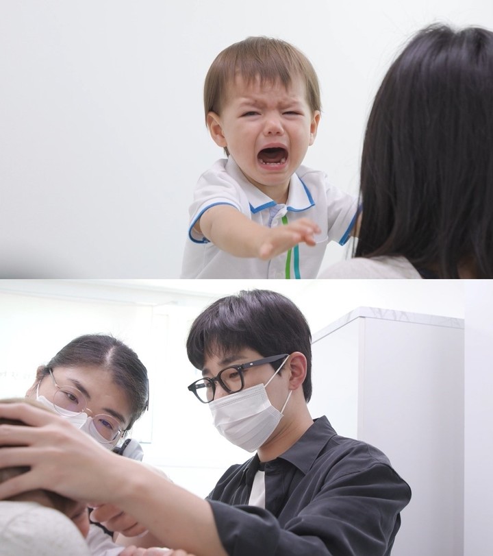 딘딘 조카 니꼴로, 영유아 검사에 오열…한국 온 근황 공개