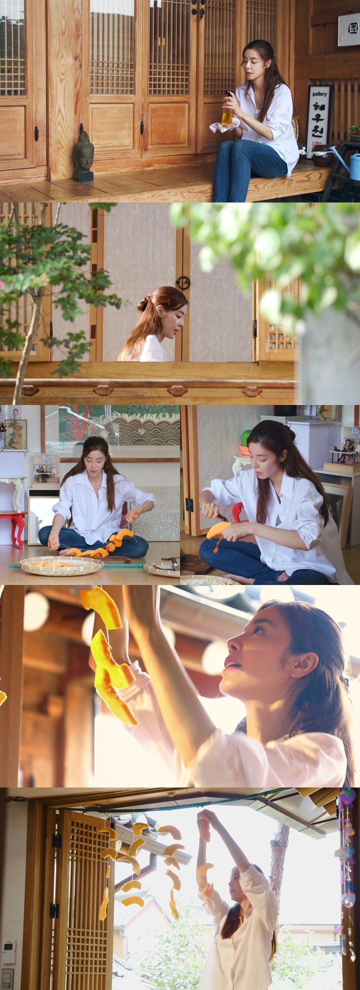 김규리, 나무에 바르던 기름 꿀꺽…건강 비결? ‘편스토랑